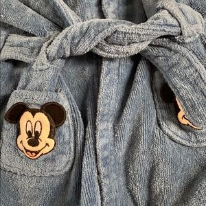 Disney | Pajamas | Disney Store 69m Robe Mickey Mouse Blue | Poshmark